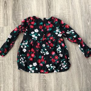 4T floral shirt